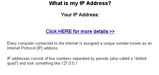 IP Address Configuration