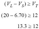 plug values in equation 2 to see if we meet its requirements