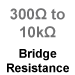 This amplifier module measures 100 to 10k Ohm.